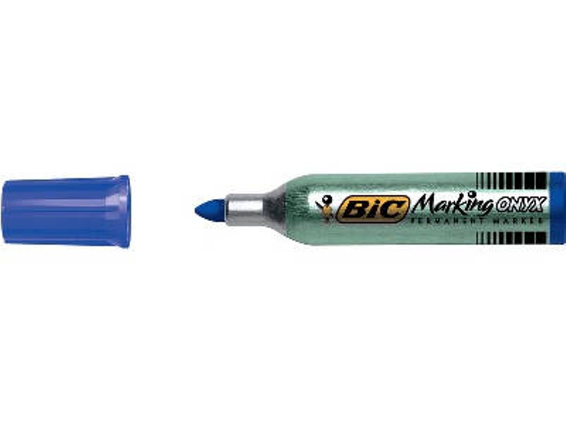Pack Marcadores Permanentes BIC Marking ONYX 1482 Azul
