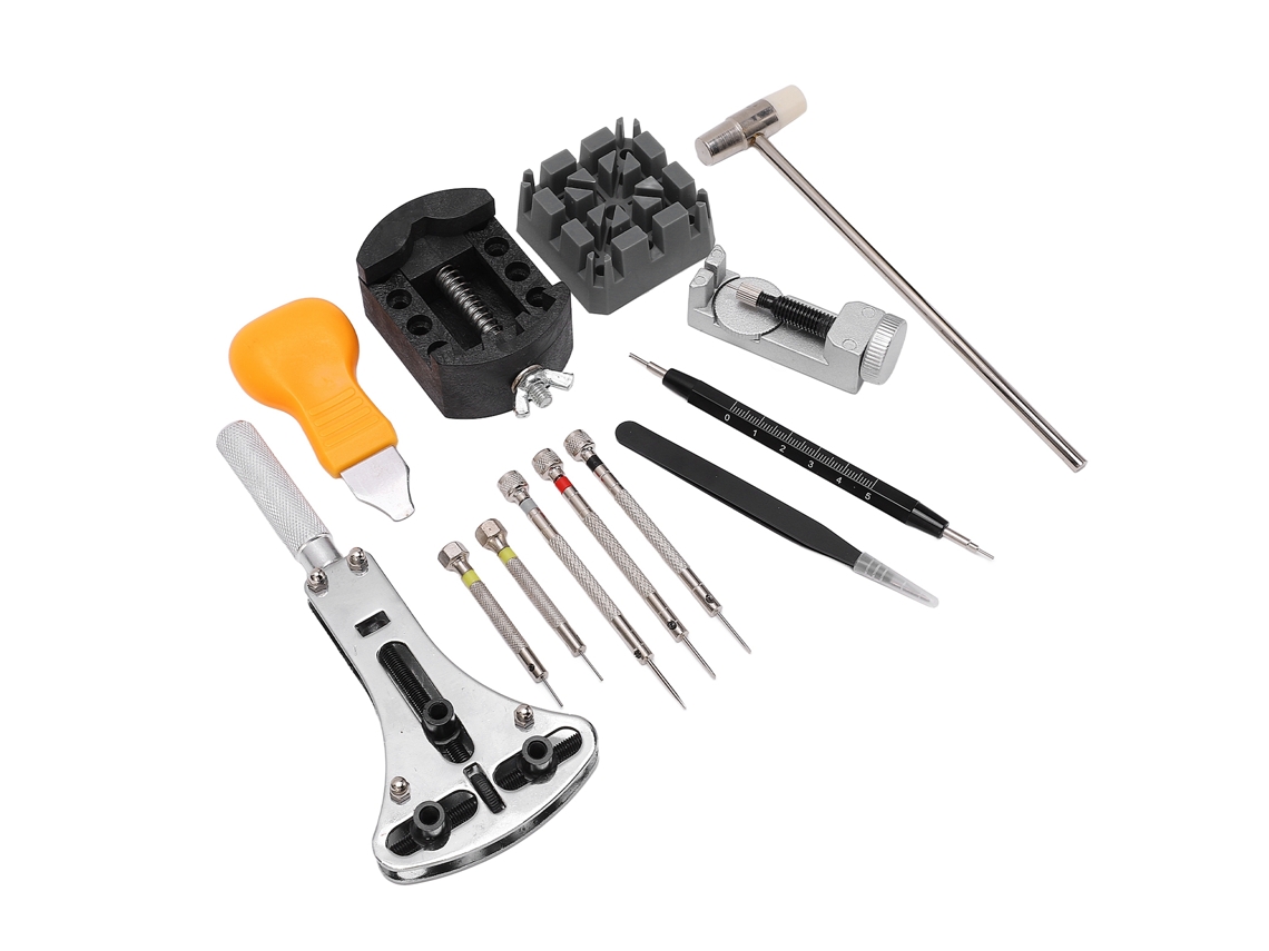 Kit De Ferramentas Laxiscreed Para Reparo De Relógios Com Tampas, Correias E Abertura De Caixas