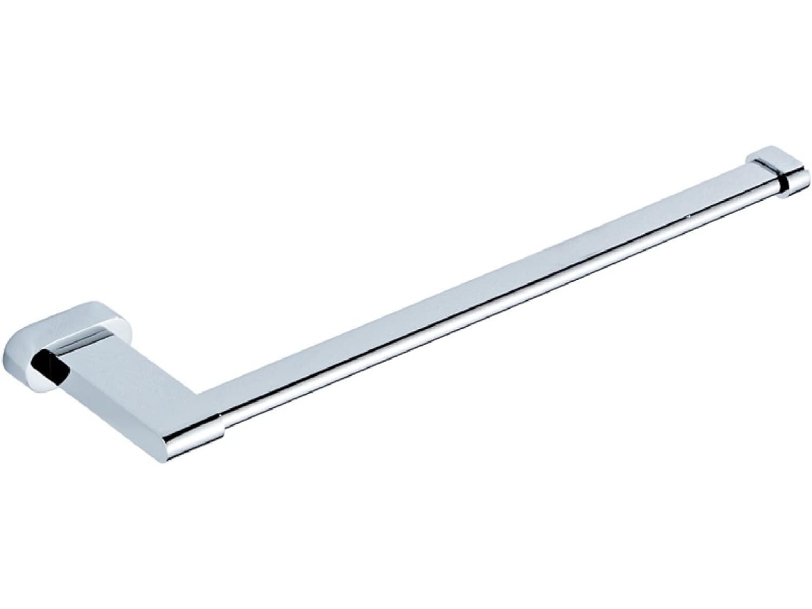 Suporte De Toalha Parede Cromado 29cm Para Banheiro