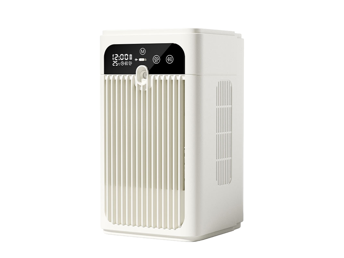 Laxiscreed Ventilador De Mesa Cool Portátil, Silencioso Com Timer Inteligente E Design Compacto
