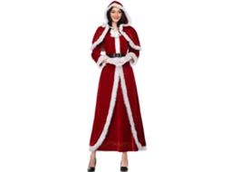 Fantasias de Natal Rainha de Natal Conjunto Completo Xl