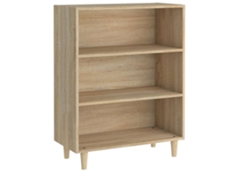 Aparador Carvalho Sonoma MAISON EXCLUSIVE 69,5x32,5x90 cm em Madeira Processada