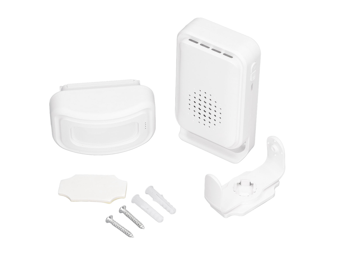 Timbre Sem Fio com Sensor de Movimento e Alarme USB 5V S/MARCA
