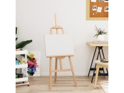Vidaxl Cavalete 53,5x95x127 Cm Madeira De Pinho Maciça