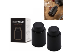 Conjunto De 2 Rolhas Para Champanhe, Vinho, Reutilizáveis
