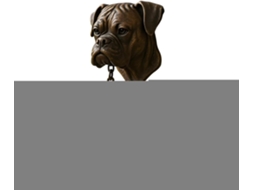 Campainha Vintage com Cabeça de Cachorro para Área Externa CHABERLU