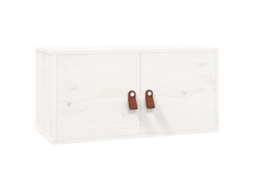 Wall Cabinet, Wall Cabinets Vidaxl Branco Madeira De Pinho (n/a)