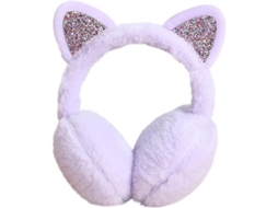 2026 auriculares de Orecas de Gato para Mulheres Meninas Casacos de Inverno Macios Ajustáveis Presente