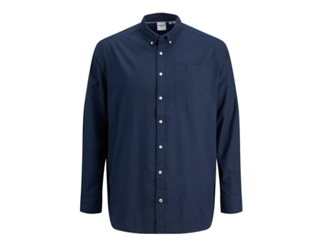 Camisa JACK & JONES Homem (2XL - Azul)
