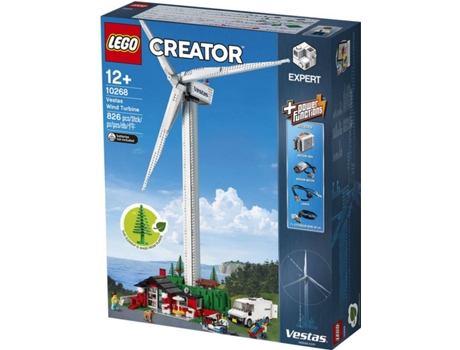 Creator Expert - 10268 Vestas Wind Turbine (Idade Mínima: 12 anos - 826 Peças)