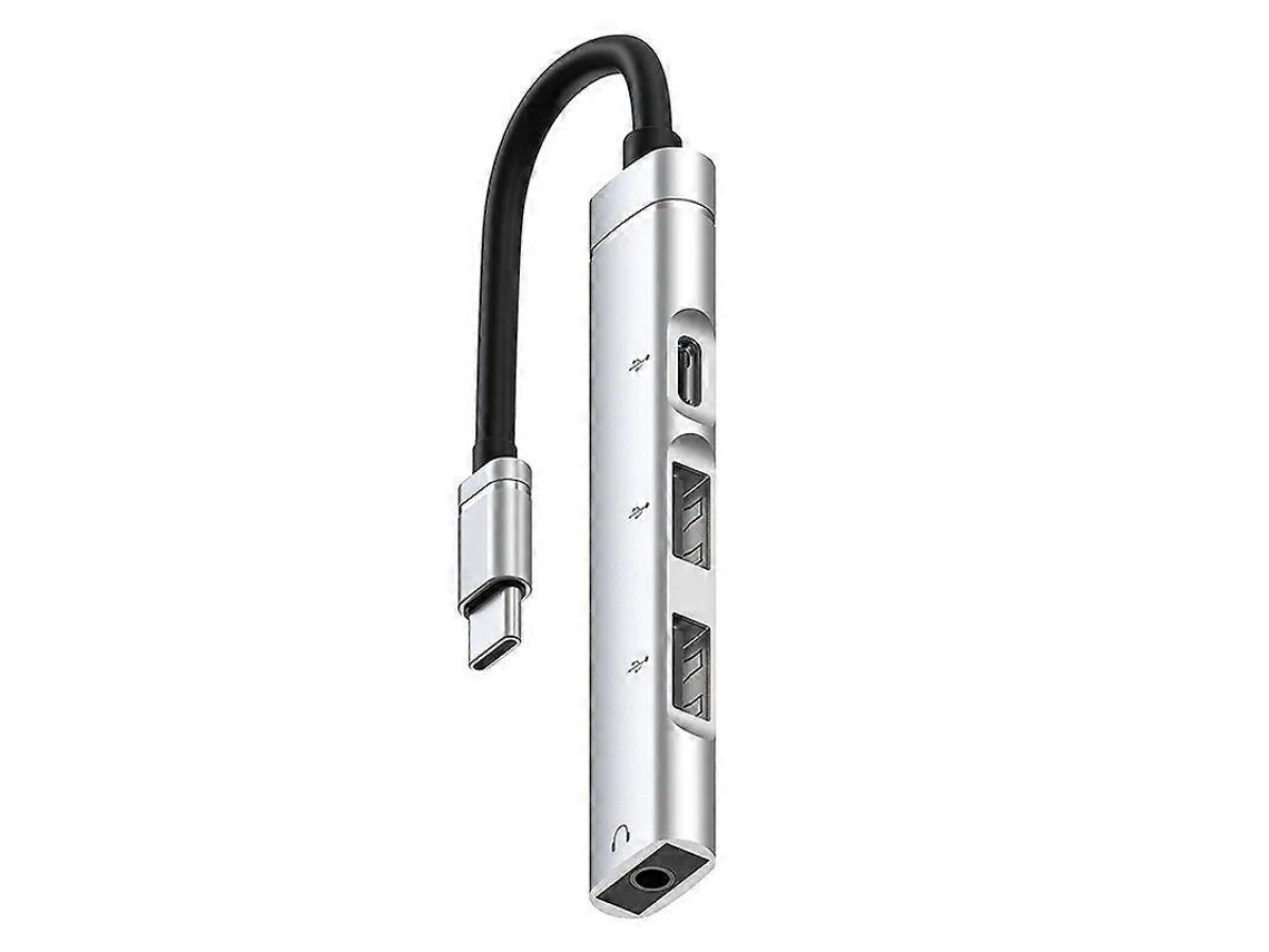 Hub Usb, Adaptador De Expansão De Alta Velocidade Com Hub Usb De 6 Portas E Divisor Múltiplo, Para Dispositivos Usb