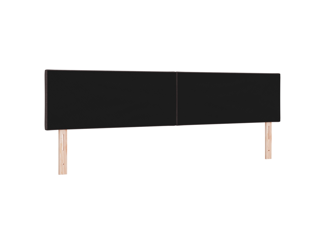 Conjunto 1 Cabeceira Estofada Vidaxl Castanho Tecido (200 Cm)