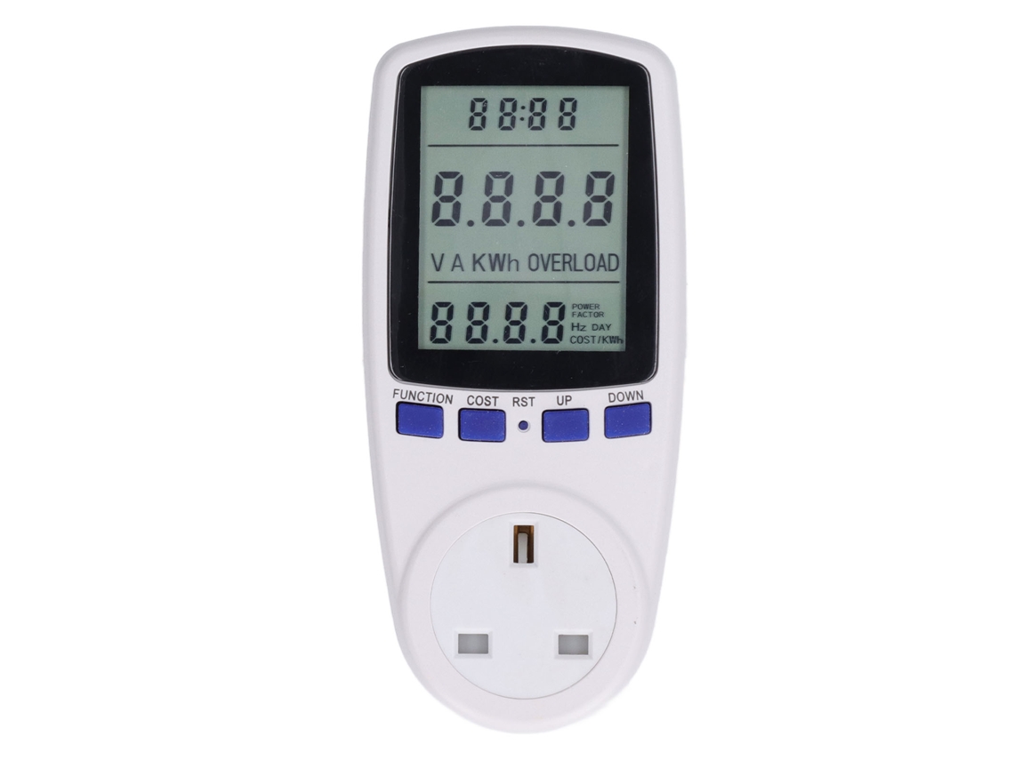 Monitor De Energia Da Bateria Lcd Com 7 Modos De Exibição - Conector Do Medidor De Energia 230v