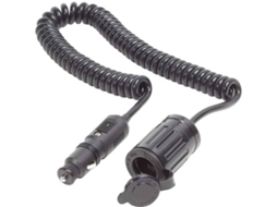 Ficha BLUE SEA 12V Plug With Single Extension Socket Preto