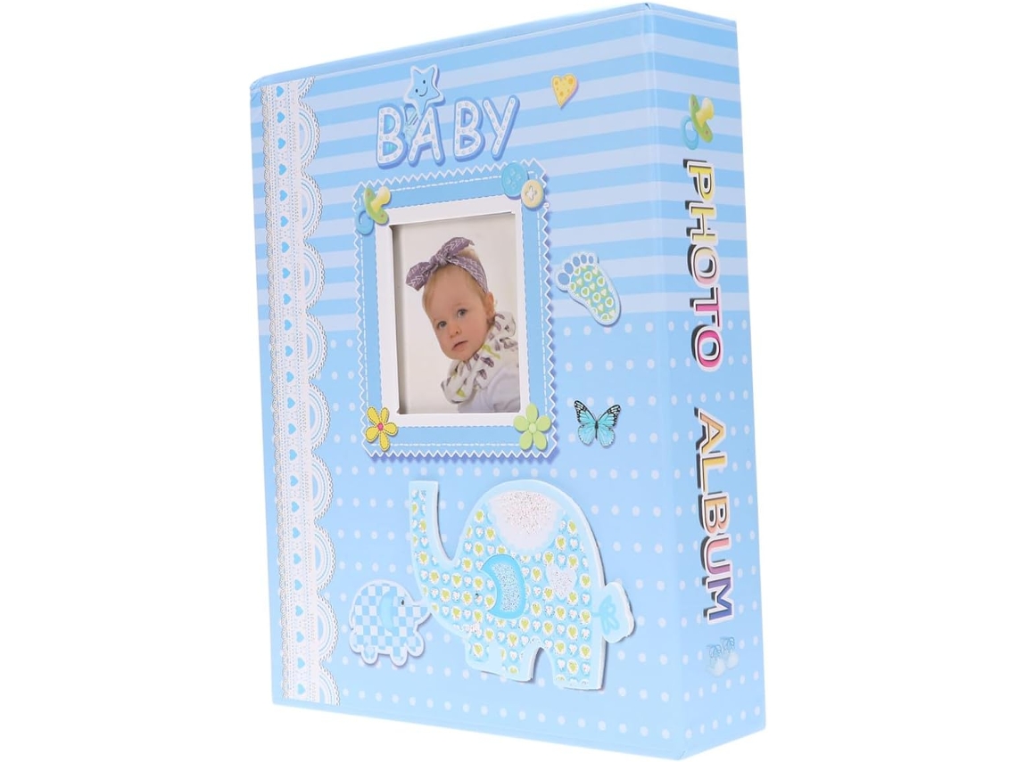 Álbum Fotos 15 Meninos Meninas Bebês 200 Bolsos Transparentes Armazenamento Mesmo Comemorativo Crescimento GOKOCO