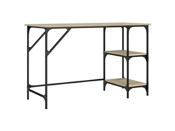 Desk, Desks Vidaxl Marrom Metal (n/a)