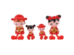 4 Unidades De Boneca De Plástico Macio