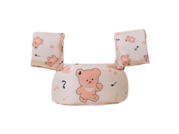 Boia de Piscina para Colete de Natação Infantil com Boias de Braço, Adequado para Crianças de 10 a 25 Kg, , CZHHMART (ursozinho)