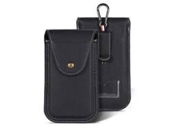 Bolsa De Cintura Em Pu Para Celular De 6,7 Polegadas