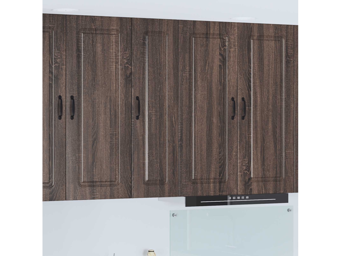 Vidaxl Painel De Lava-louça Kalmar Carvalho Marrom 30 X 31 X 100 Cm