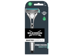 Máquina de Barbear Quattro Essential 4 WILKINSON emb. 1 un