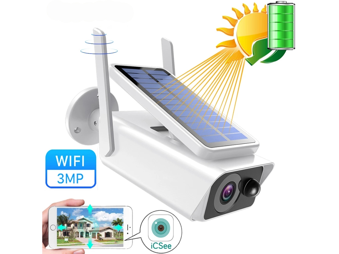 Câmara Ip Cctv Fhd 3Mp