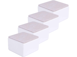 Elevador De Móveis De Aço Carbono 1,96 3,15 Elevador De Móveis Para Móveis De 1,96 De Altura Quadrado Branco Slowmoose