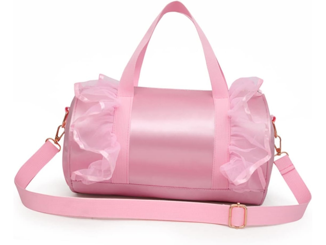 Bolsa De Dança Para Meninas, Bolsa De Balé Em Lona, Bolsa De Ombro Com Renda Para Aulas De Balé. Bolsa De Dança Para Meninas, Bolsa De Gokoco