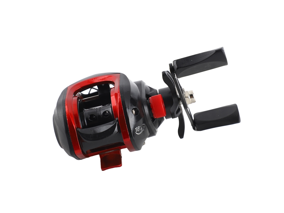 Molinete Baitcasting Metal Leve Poderoso para Pesca
