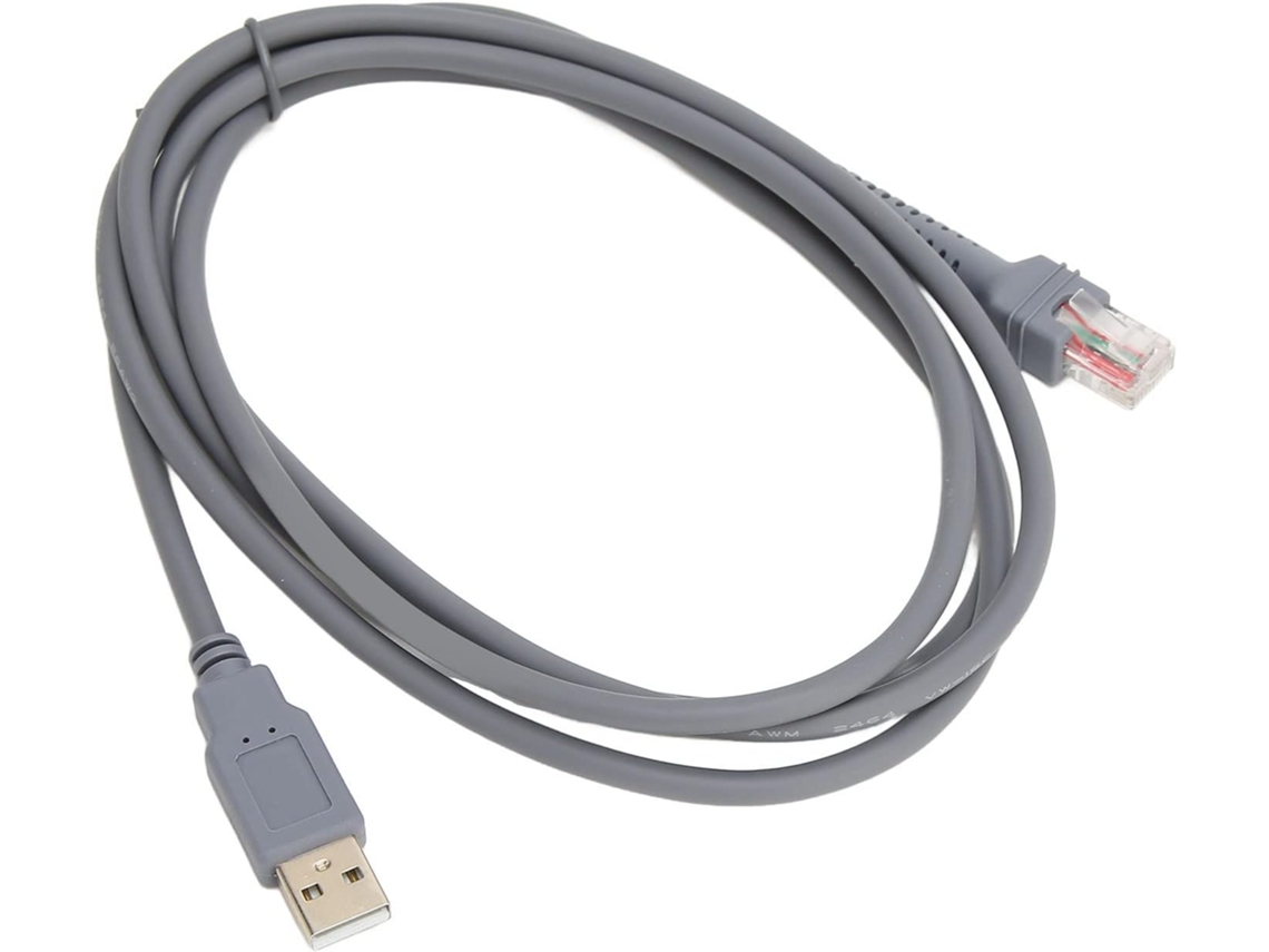 Cabo Usb Para Leitor De Código De Barras Ls2208