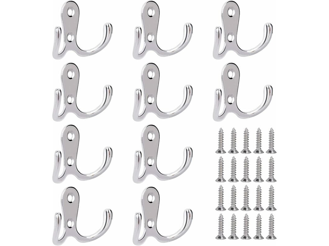 20 Ganchos de Parede em Metal para Banheiro/cozinha RNEMITERY