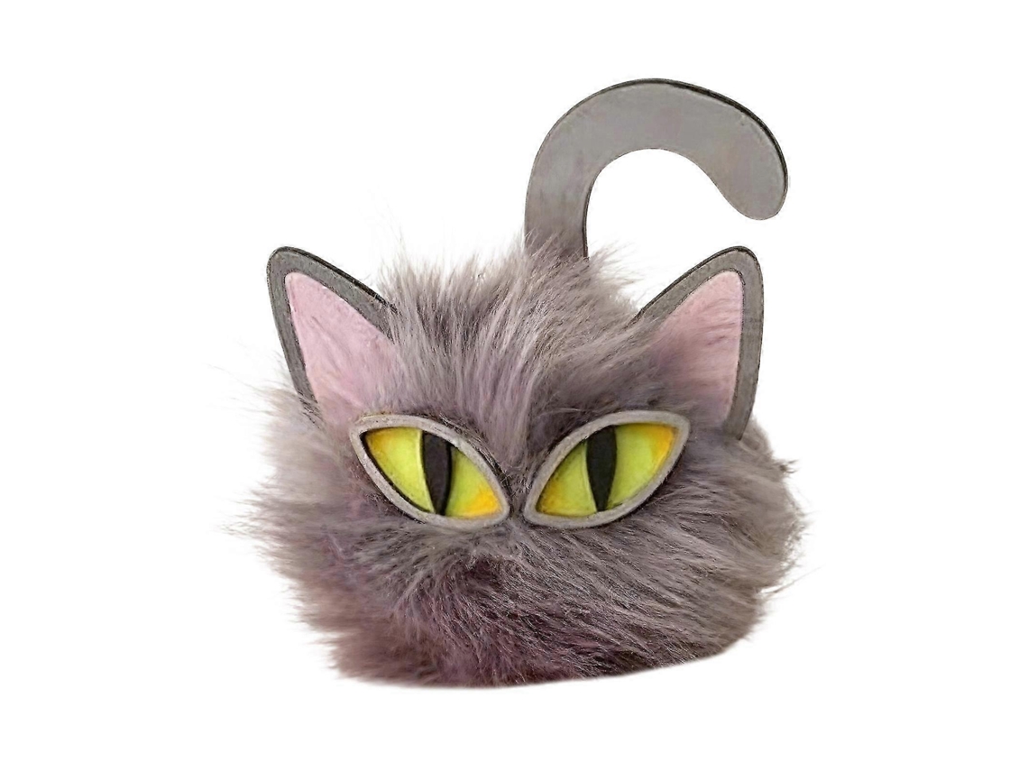 Estátua De Gatos Com Pompons, Decoração De Casa E Halloweengrey