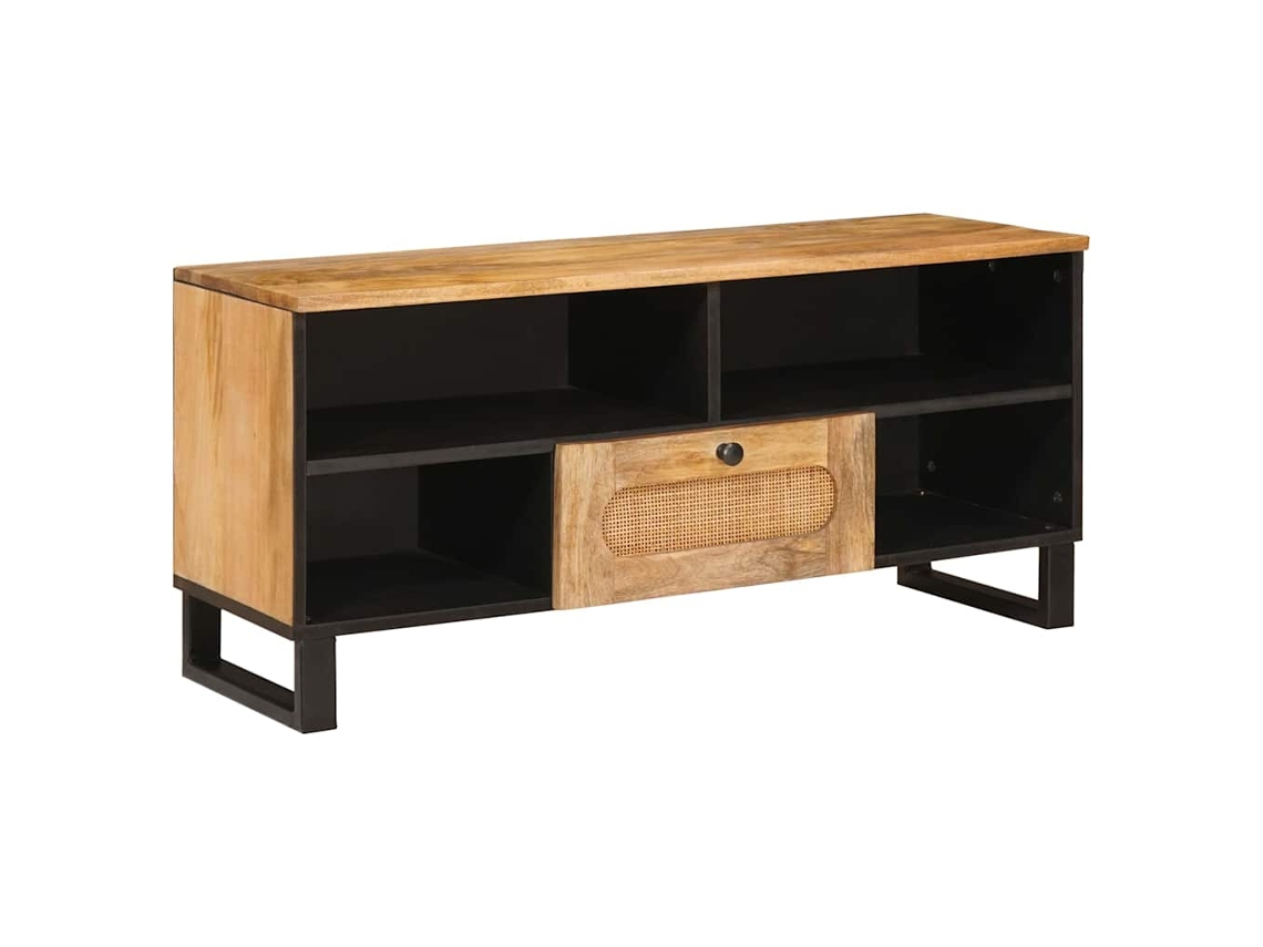 Vidaxl Gabinete Para Tv Com Gaveta Castanho 100 X 33 X 46 Cm