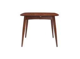 Mesa de jantar extensível de nogueira L90-130 cm NORDECO MILIBOO