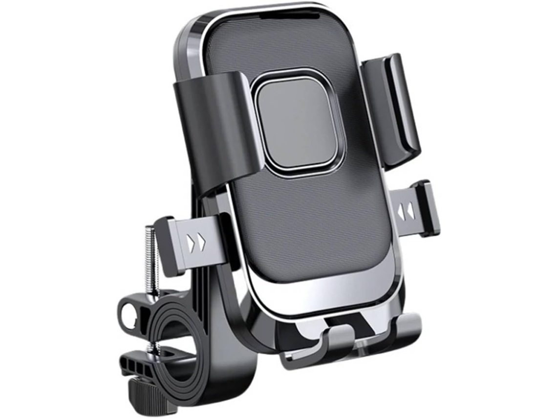 Suporte para Celular para Patinete/bicicleta/moto Elétrica, Suporte Ajustável para Celular no Guidão JIAPEI (preto)