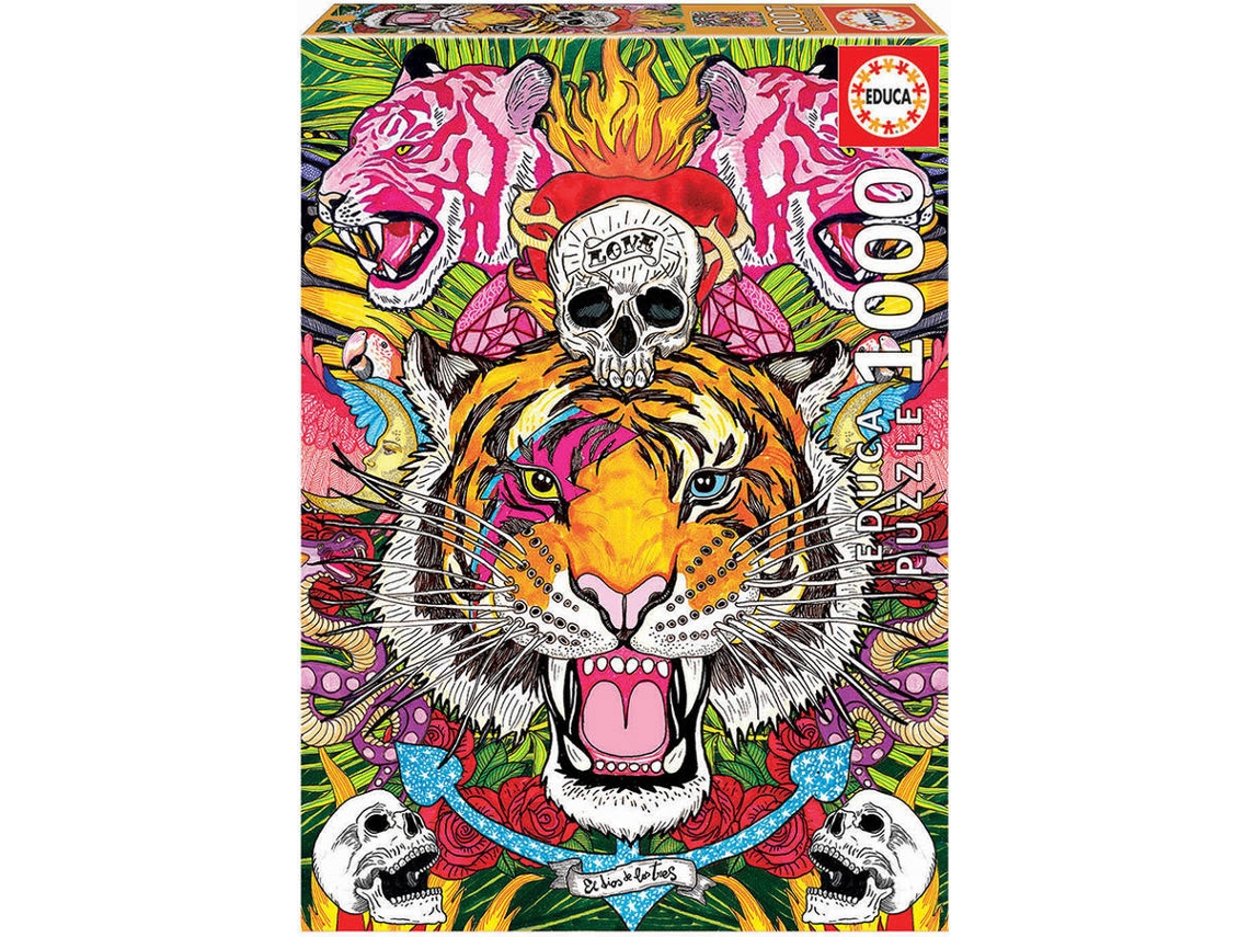 Puzzle EDUCA 1000 Êxtase (Idade Mínima: 12 Anos - 1000 Peças)