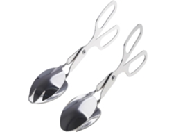 Pinça Para Churrasco, Fabricada Em Aço Inoxidável, Ideal Para Grelhar Ao Ar Livre, Atividades De Camping E Para Pão