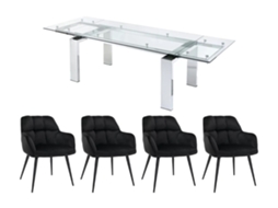 Conjunto Mesa E Cadeiras Lubana