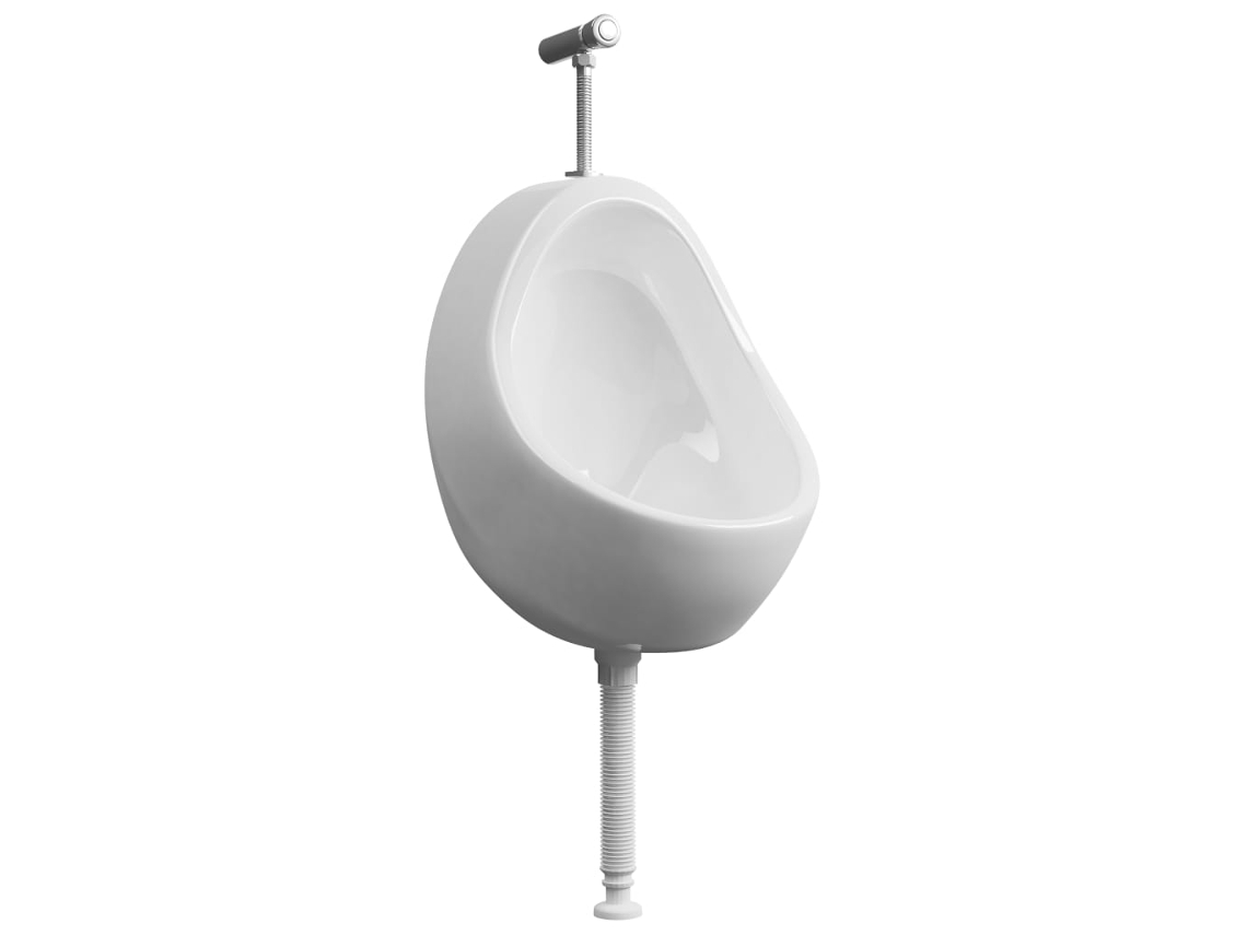Wall Hung Urinal, Wall Hung Urinals Vidaxl Branco Cerâmica