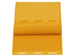 2 Peças De Molde Prensa Para Favo Mel 5, 4 Mm, Placa De Base Borracha Para Favo Mel, Acessórios Para Apicultura, Amarelo