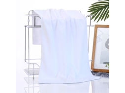 Toalha de Banho de Microfibra Espessa e Altamente Absorvente MDUG (branca)