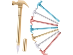 Conjunto De 16 Canetas Em Gel Formato Martelo, Ideais Para Estudantes