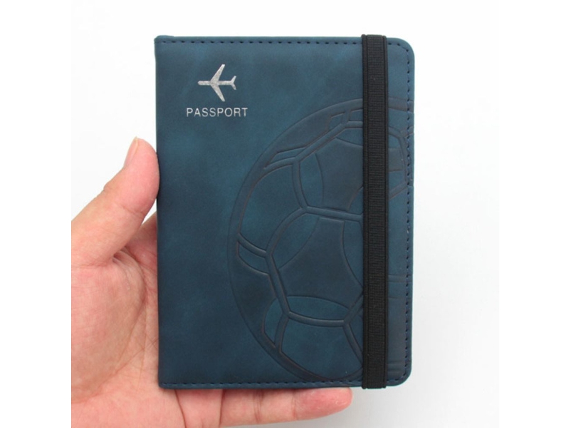 Porta-passaporte Rfid, Bolsa Para Passaporte, Azul