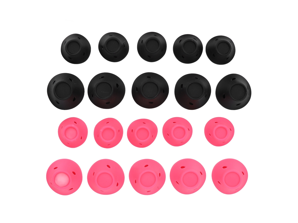 20pcs Bigodeira De Cabelo Em Silicone Macio Tamanhos Diferentes Rollers De Estilo Para Dormir Mulher Rosa Preto