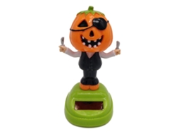 Decoração de Halloween Mali com Abóbora Dançante Solar para Carro e Casa