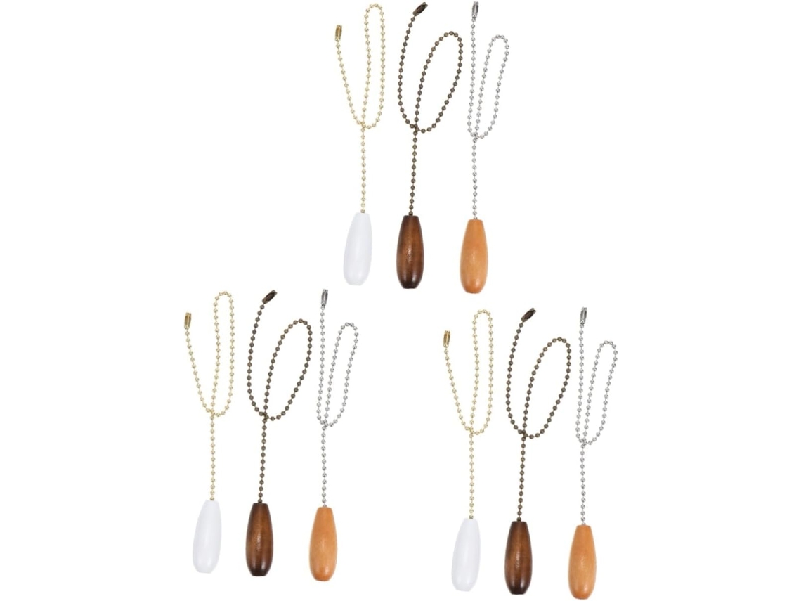 Conjunto De 9 Luminárias Pendentes De Madeira Com, Restaurante E Loja