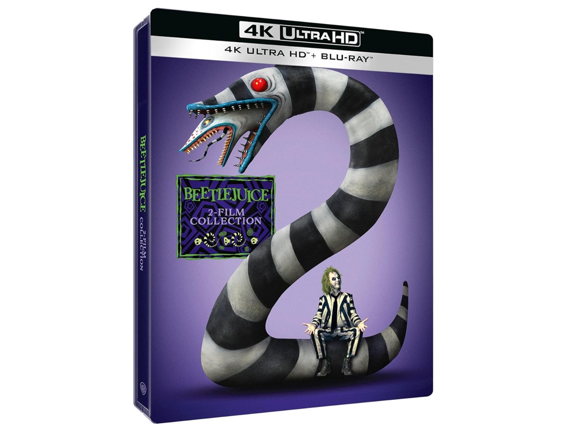 Beetlejuice (steelbook) / (4k Ultra Hd) / Beetlejuice WARNER BROS. GAMES (1988 2024)