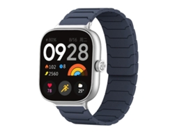 Bracelete para Xiaomi Band 9 Pro / 8 Pro XIAOMOYU em Silicone Magnético Azul Meia noite