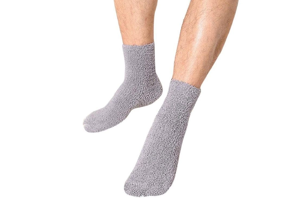 2026 5 Pares de Meias Unisex de Pelo Coral Suaves Elásticos Tamanho Único Transpiraveis para Homens e Mulheres