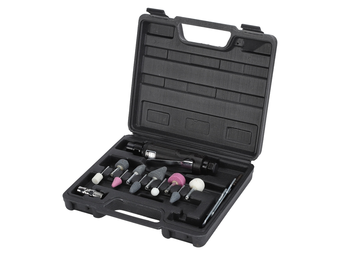 Kit De Ferramentas De Desbaste Pneumáticas Laxiscreed Com Mandrilas De 1/4 E 1/8'' Até 25.000 Rpm